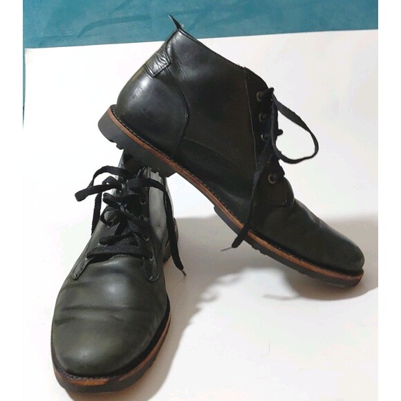 Timberland Men’s Leather Kendrick Chukka Waterproof Ankle Black Boots Size 9 main image 8